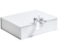 Коробка на лентах Tie Up, белая арт.10600.60