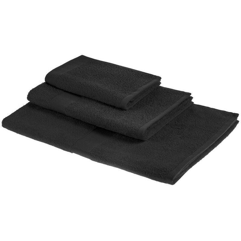 Полотенце Soft Me Light, большое, черное арт.15104.30