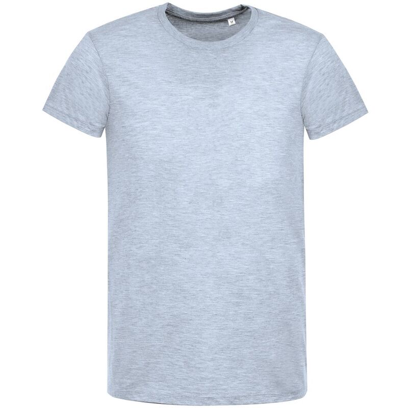 Футболка мужская Regent Fit 150, голубой меланж арт.00553258