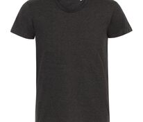 Футболка мужская Regent Fit 150, черный меланж арт.00553348