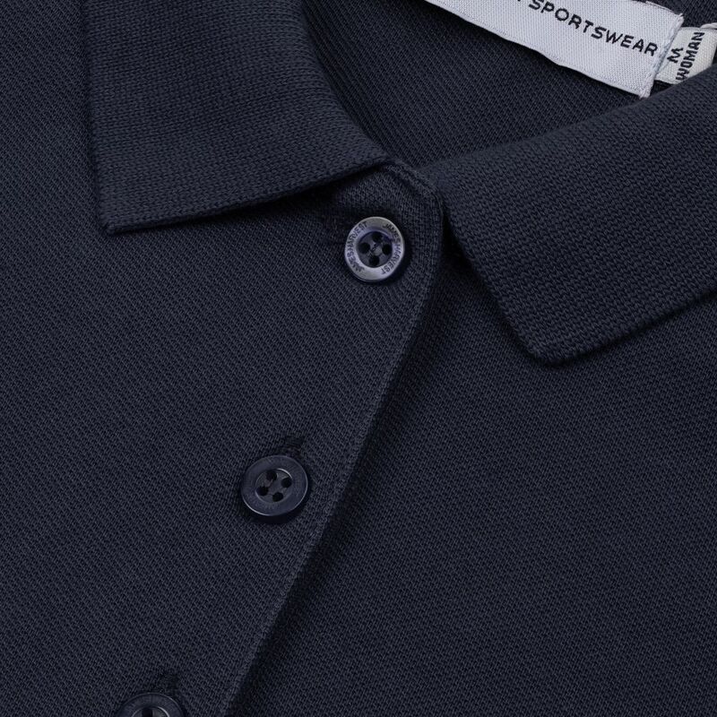 Рубашка поло женская Neptune, темно-синяя арт.11130.40