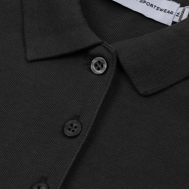 Рубашка поло женская Neptune, черная арт.11130.30