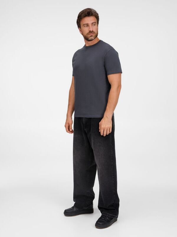 Футболка унисекс T-Bolka 180, темно-серая арт.6994.10