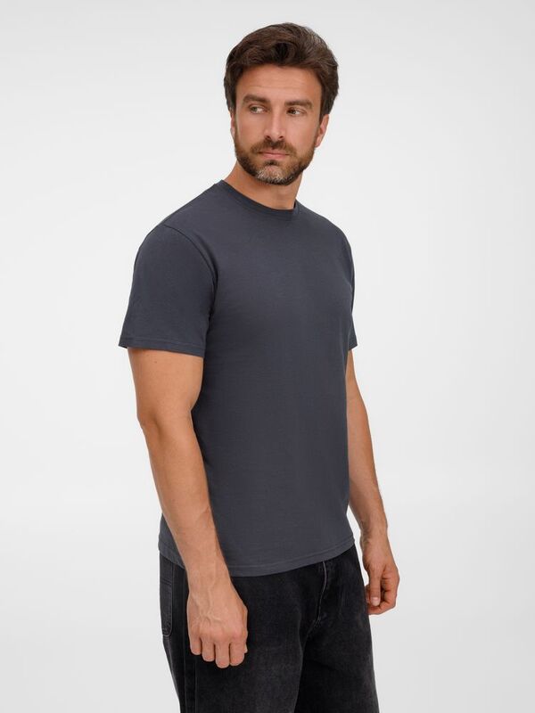 Футболка унисекс T-Bolka 180, темно-серая арт.6994.10