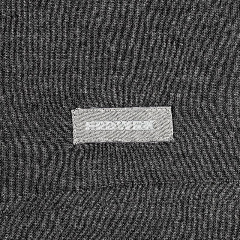 Футболка унисекс Firm Wear, черный меланж арт.11125.30