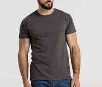 Футболка унисекс Firm Wear, черный меланж арт.11125.30