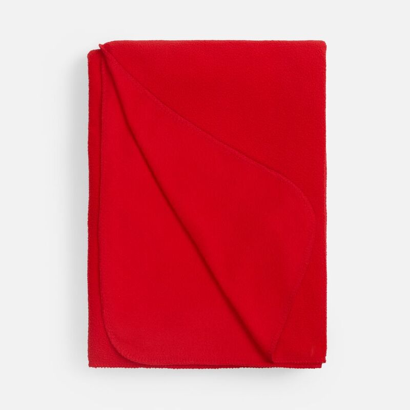 Флисовый плед Warm&Peace, красный арт.7669.50