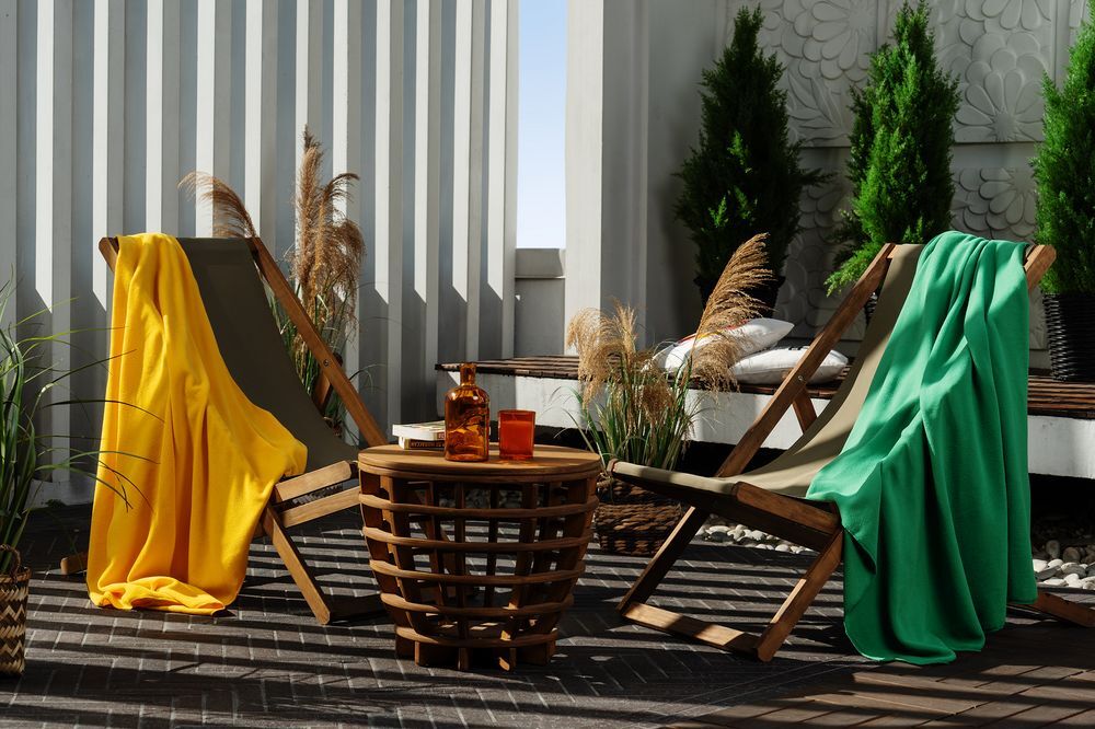 Флисовый плед Warm&Peace, зеленый арт.7669.90