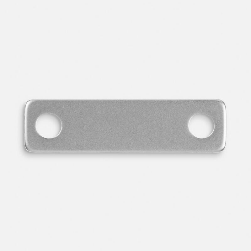 Шильдик металлический Alfa Liten, серебристый арт.13844.10