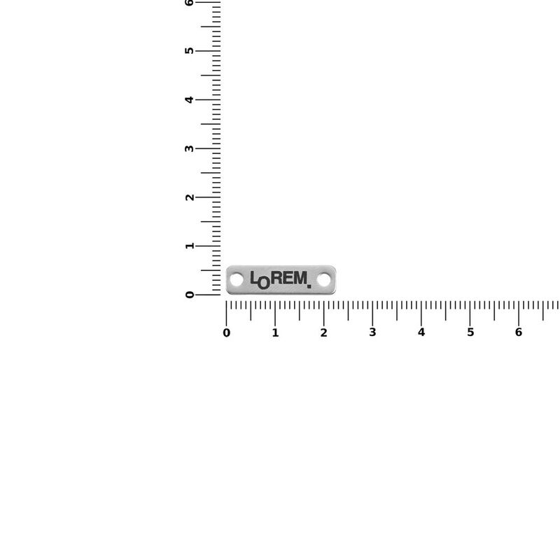 Шильдик металлический Alfa Liten, серебристый арт.13844.10
