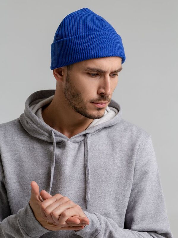 Шапка Life Explorer, ярко-синяя (василек) арт.11060.44