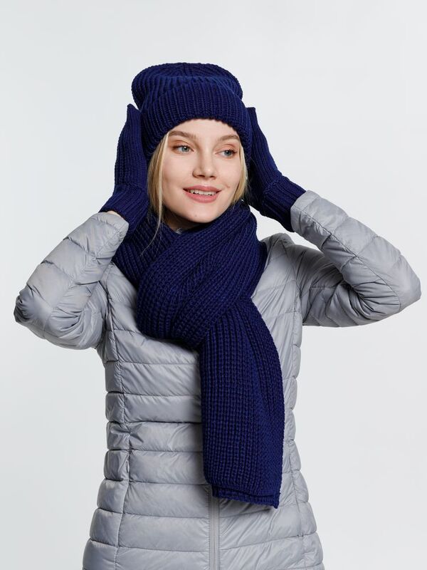 Шапка Nordkyn, темно-синяя арт.10450.40