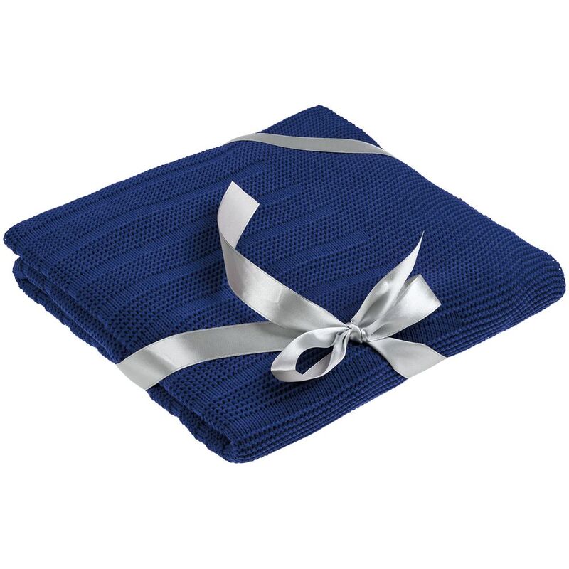 Плед Field, ярко-синий (василек) арт.10453.44