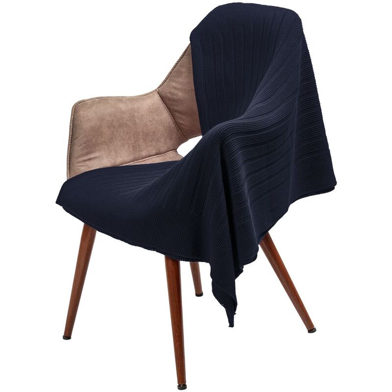 Плед Field, темно-синий арт.10453.40