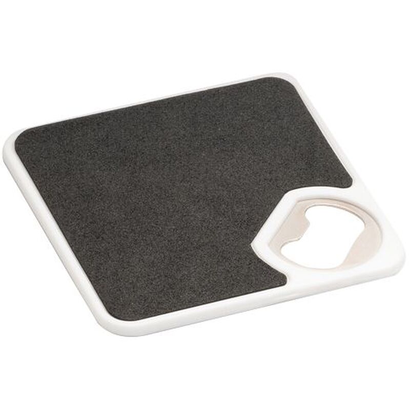 Костер с открывашкой для бутылок Bartender, белый арт.74116.60