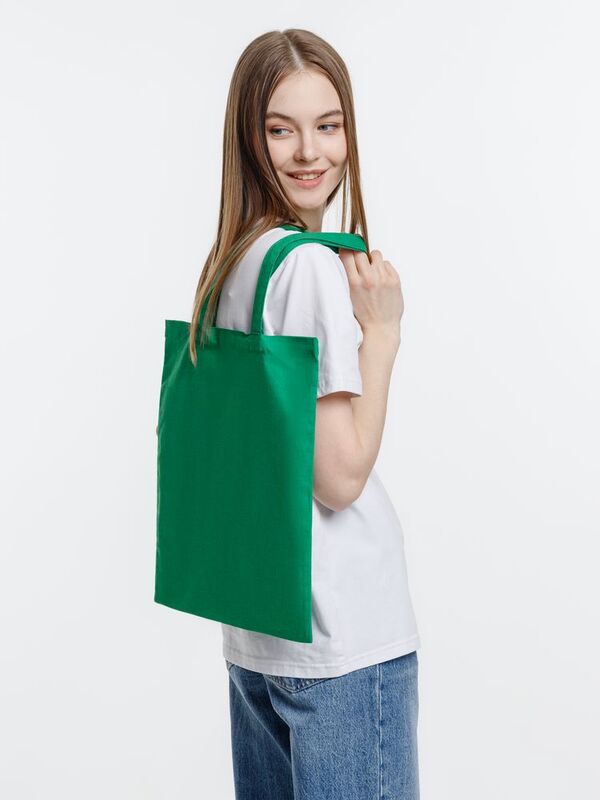 Холщовая сумка Neat 140, зеленая арт.23.90