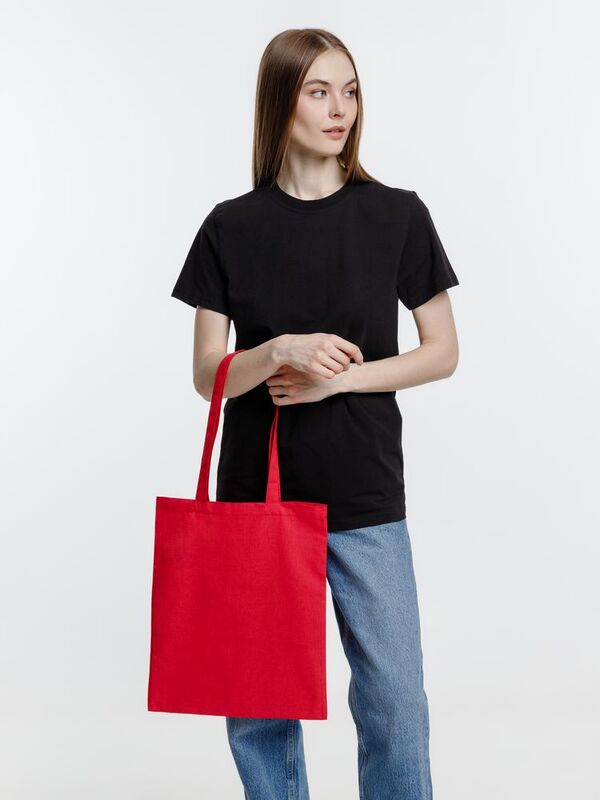 Холщовая сумка Neat 140, красная арт.23.50