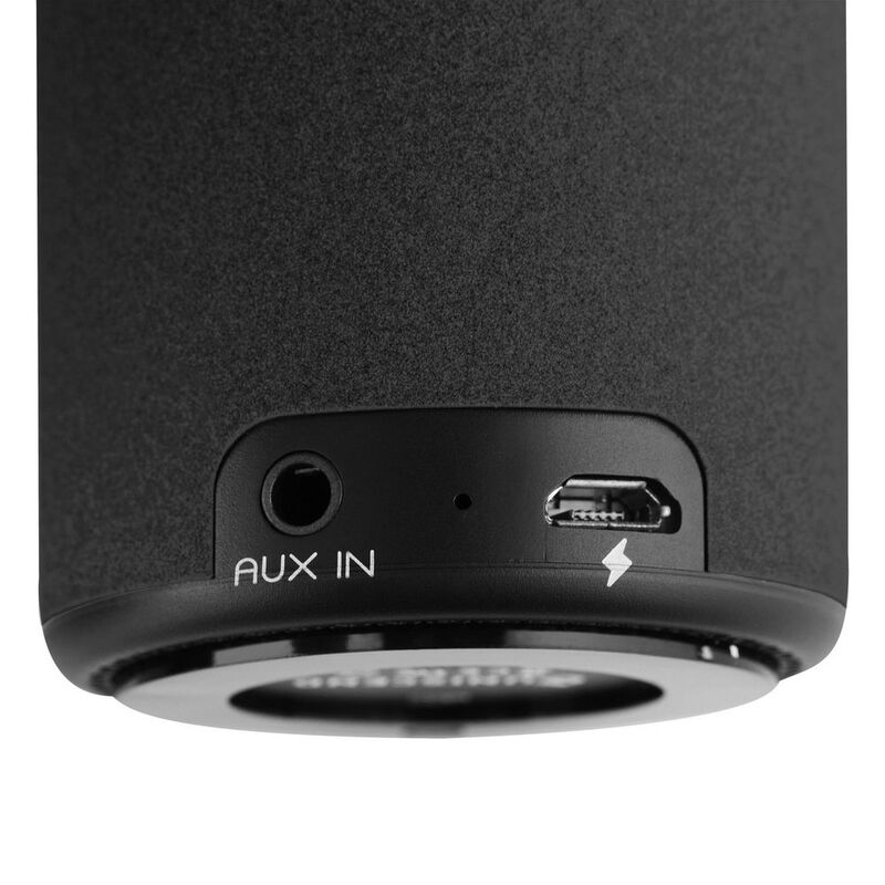 Беспроводная колонка Uniscend Grinder, черная арт.1635.30