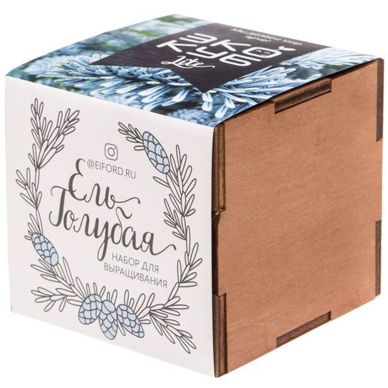 Набор для выращивания &laquo;Экокуб Lite&raquo;, ель голубая арт.10607.02