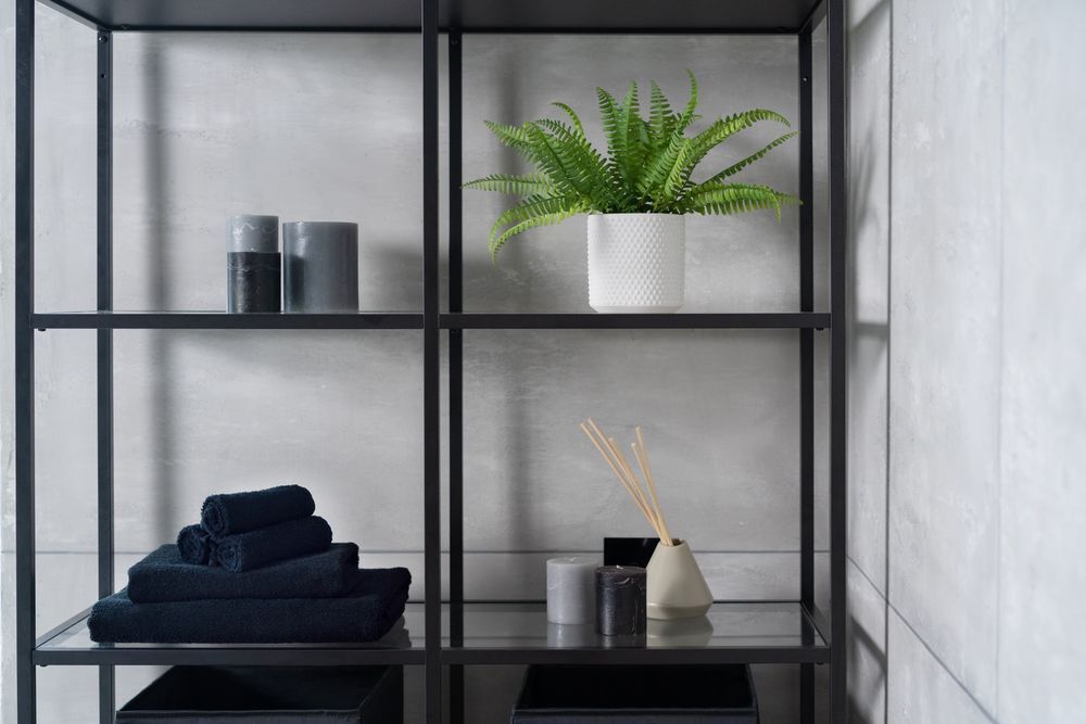 Полотенце отельное For Rooms, среднее, черное арт.10455.30