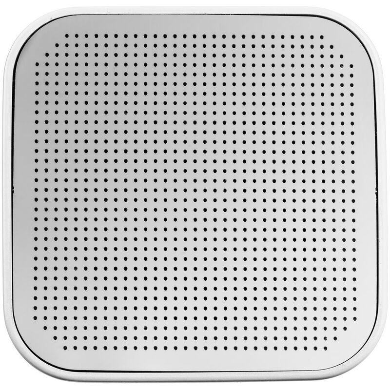 Беспроводная колонка с подсветкой гравировки Glim, белая арт.12103.60