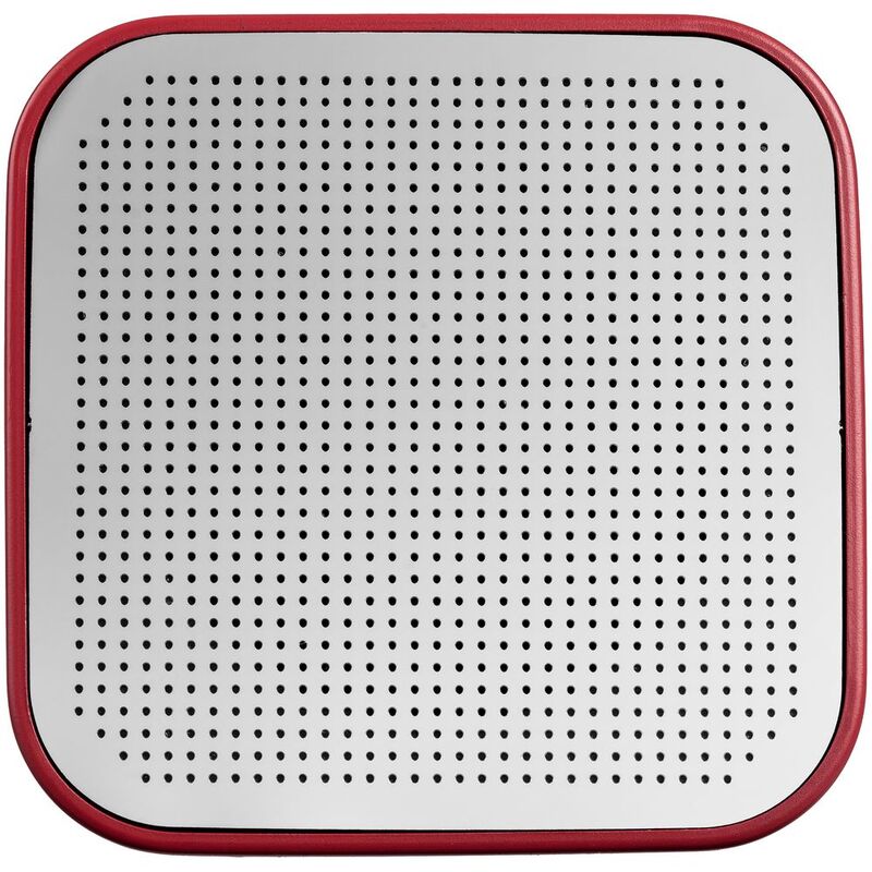 Беспроводная колонка с подсветкой гравировки Glim, красная арт.12103.50