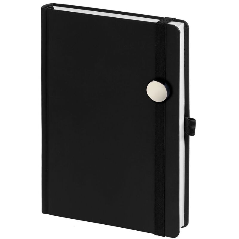 Ежедневник Favor Metal, недатированный, черный арт.17074.30