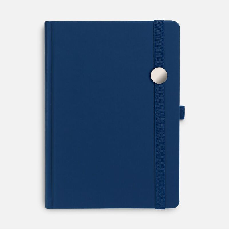 Ежедневник Favor Metal, недатированный, синий арт.17074.40