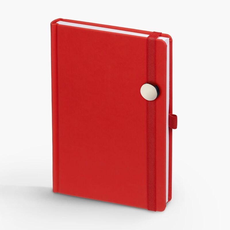 Ежедневник Favor Metal, недатированный, красный арт.17074.50