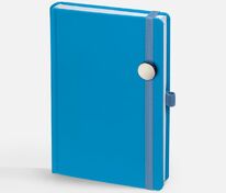 Ежедневник Favor Metal, недатированный, голубой арт.17074.44