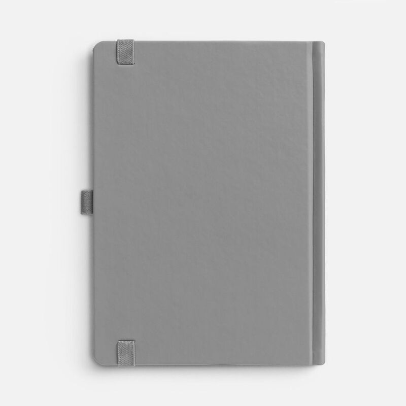 Ежедневник Favor Metal, недатированный, серый арт.17074.10