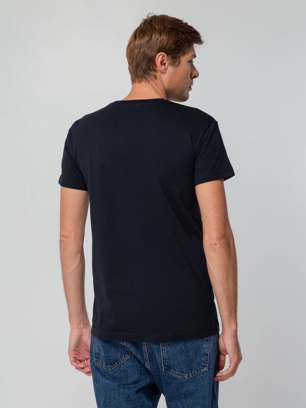 Футболка унисекс T-bolka 140, темно-синяя арт.5190.40