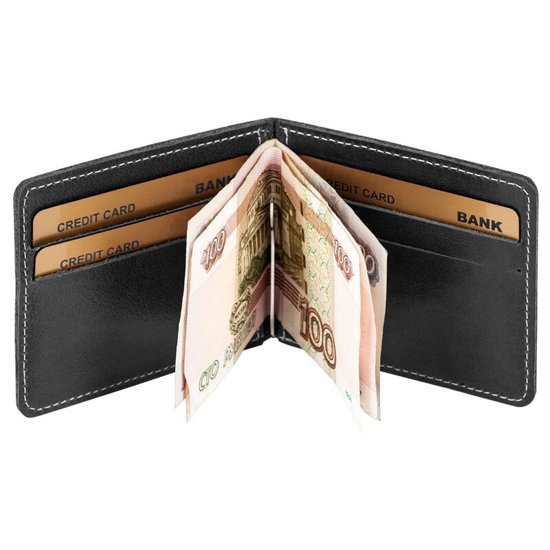 Зажим для купюр Apache, черный арт.3436.30