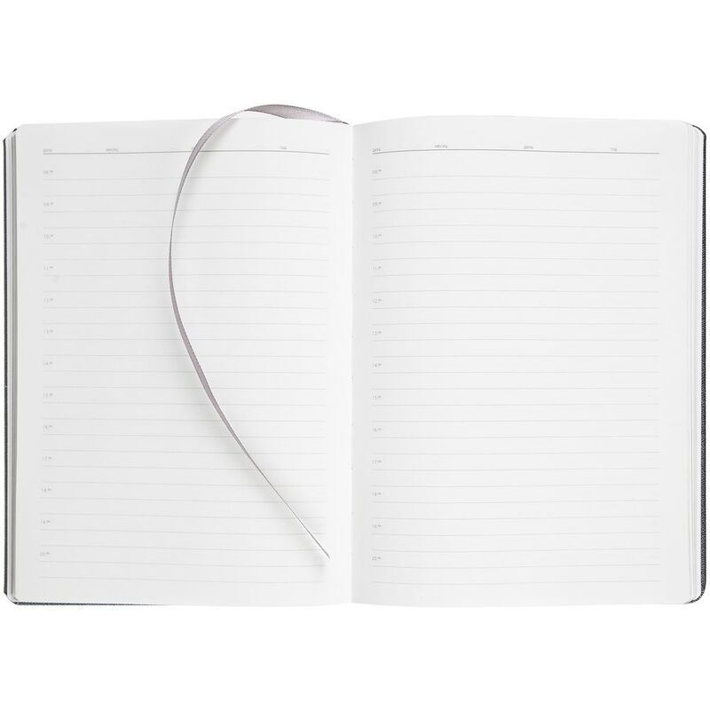 Ежедневник Saffian, недатированный, серый арт.11105.10