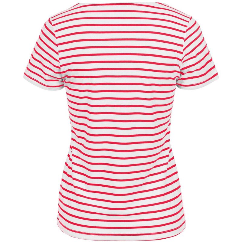 Футболка женская Grand Granat New, белая с красным арт.17344.65