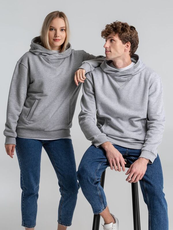 Толстовка Kulonga Terry, серый меланж арт.11546.11