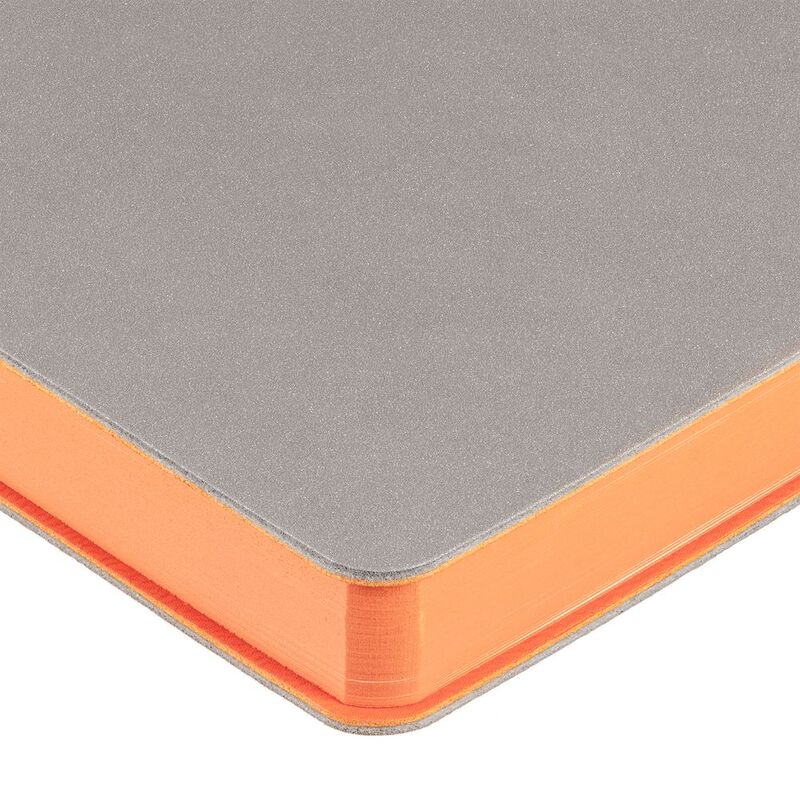 Ежедневник Flexpen, недатированный, серебристо-оранжевый арт.11087.12