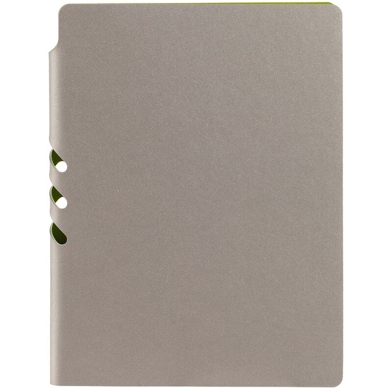 Ежедневник Flexpen, недатированный, серебристо-зеленый арт.11087.19