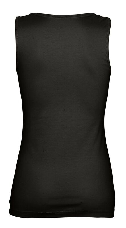 Майка женская Vibrance, черная арт.70044.30