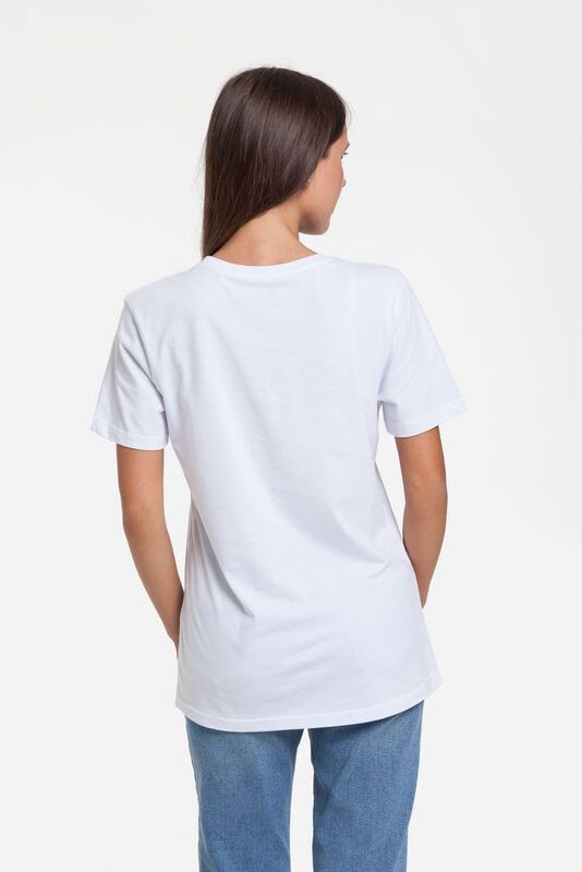 Футболка женская &laquo;Подруга Питер&raquo;, белая арт.70048.60