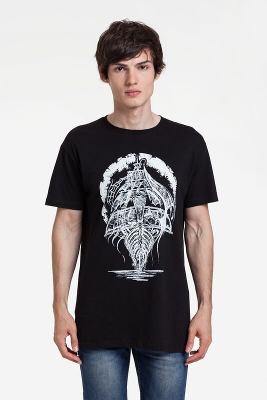 Футболка &laquo;Летучий Голландец&raquo;, черная арт.70066.30