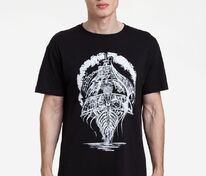 Футболка &laquo;Летучий Голландец&raquo;, черная арт.70066.30