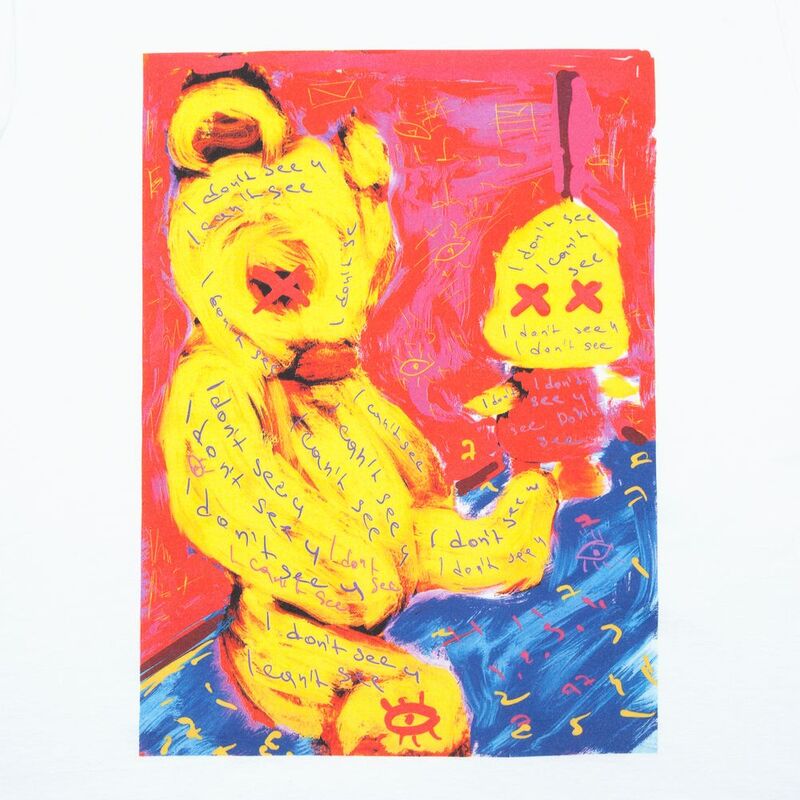 Футболка женская I Don't See You, белая арт.70628.60