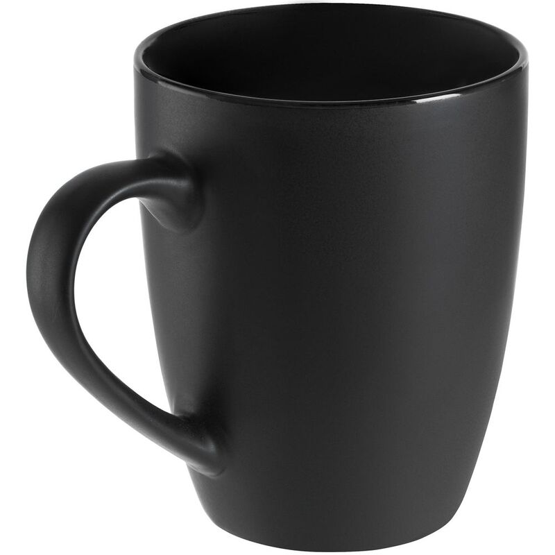 Кружка Bright Tulip, матовая, черная арт.10735.30