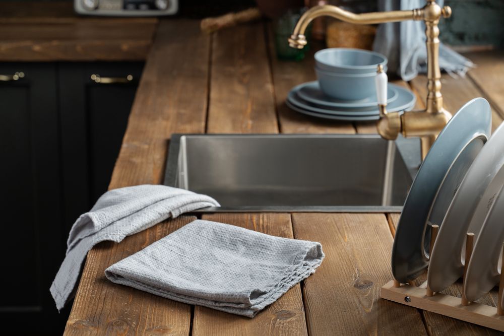 Набор полотенец Fine Line, красный арт.10788.50