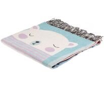 Плед детский Zoo, голубой арт.10685.15