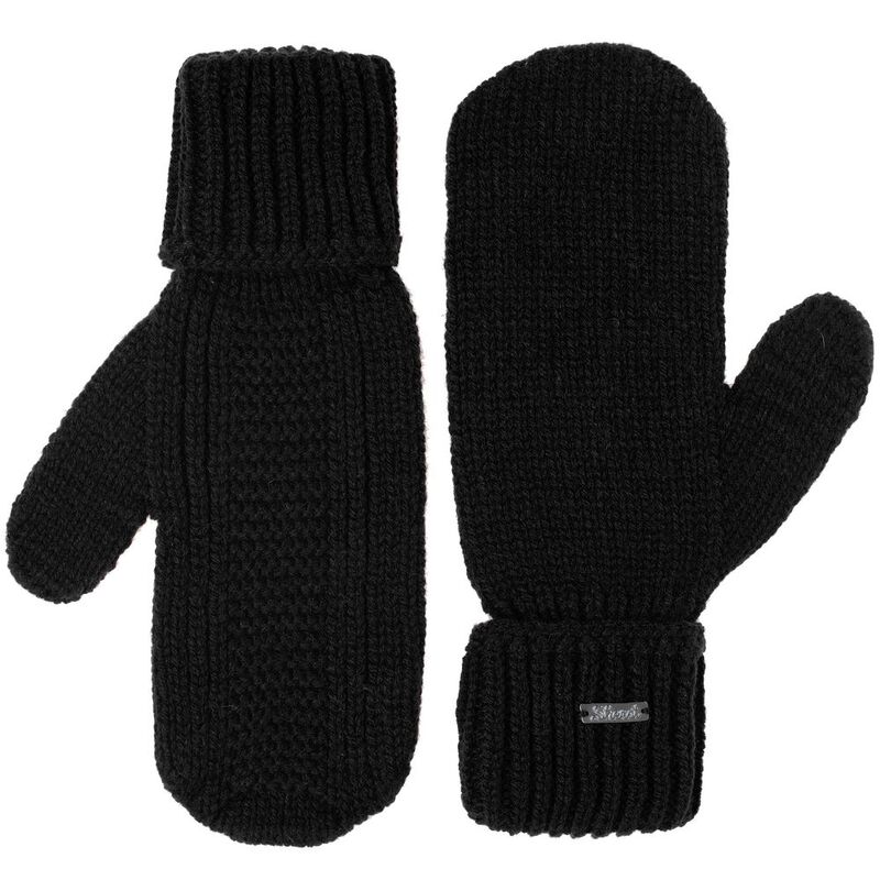 Варежки Brugge, черные арт.10765.30