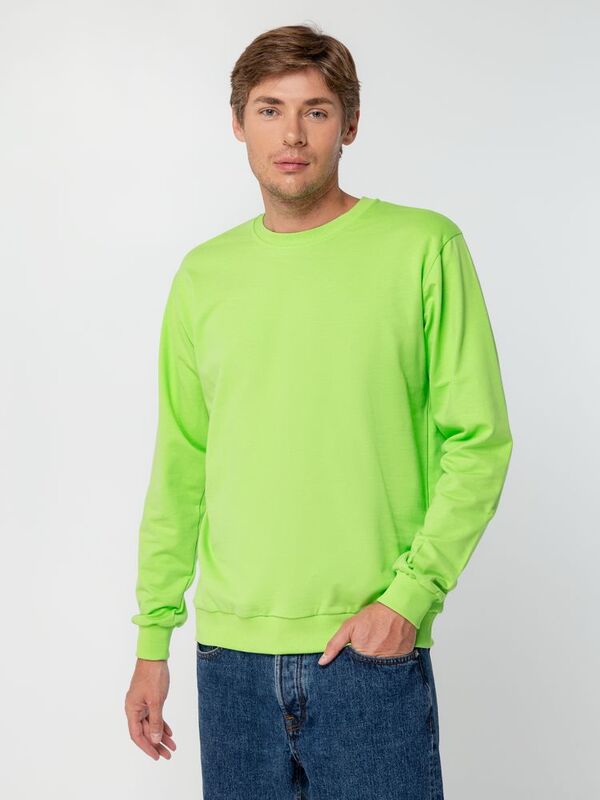 Толстовка Unit Toima, зеленое яблоко арт.6896.94