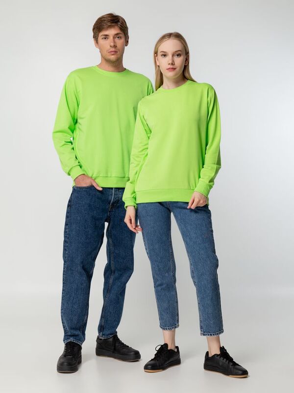 Толстовка Unit Toima, зеленое яблоко арт.6896.94