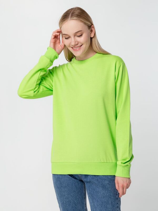 Толстовка Unit Toima, зеленое яблоко арт.6896.94